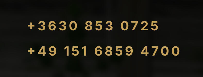 Jozsef' telephone number